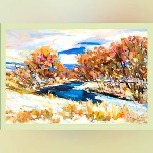 Winter Solitude Painting 🎨